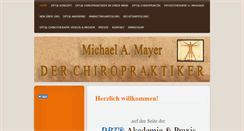 Desktop Screenshot of dptchiropraktik.com